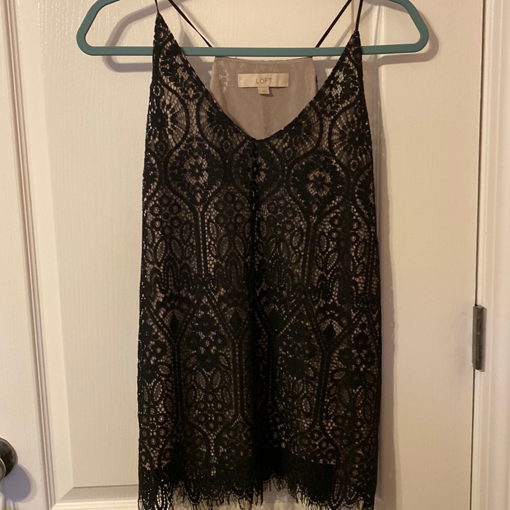 Loft lace tank